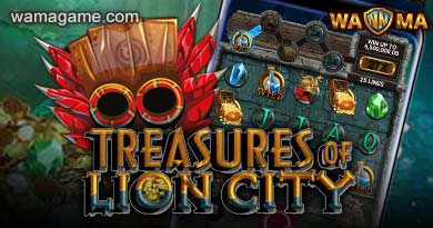 สล็อต Treasures of Lion City microgaming Luxy99