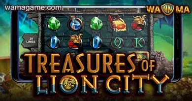 สล็อต Treasures of Lion City microgaming Luxy99